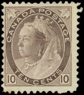 CANADA 61 : 10c. Violet Brun, Neuf Sans Gomme, TB - Other & Unclassified