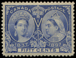 CANADA 48 : 50c. Outremer, TB - Other & Unclassified