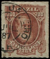 BRESIL 45 : 700r. Brun Rouge, Obl., TB. Br - Other & Unclassified