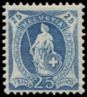 SUISSE 107 : 25c. Bleu, TB - Other & Unclassified