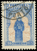 PORTUGAL 120 : 200r. Bleu Et Bistre, Obl., TB. C - Otros & Sin Clasificación