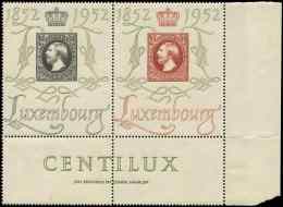 LUXEMBOURG 454A : Centenaire Du Timbre, Diptyque Cdf, TB - Altri & Non Classificati