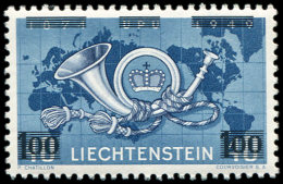 LIECHTENSTEIN 250 : 1f. Sur 40r. Bleu, TB - Other & Unclassified