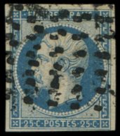 15   25c. Bleu, Obl. GROS POINTS, TB - Sonstige & Ohne Zuordnung