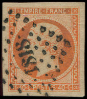 16   40c. Orange, Obl. PC 1818, Grandes Marges, TTB - Otros & Sin Clasificación