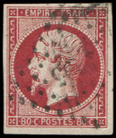 17Ba 80c. Rose Vif, Oblitéré PC, TB - Other & Unclassified