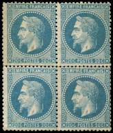 29A  20c. Bleu, T I, BLOC De 4, 1 Ex. *, B/TB - Other & Unclassified