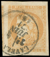 43Ba 10c. Bistre Orange, R II, Obl. Càd T16 LAVELANET 4/6/71, TTB - Sonstige & Ohne Zuordnung