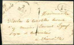 15/CHARENTE Cursive 15/LA CAMBE S. LAC Locale, Taxe Tampon 1, Dateur A 2/5/1846, TB - Altri & Non Classificati