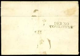 30/HAUTE GARONNE MP DEB 30/TOULOUSE Sur LAC Du 31/1/1815, TB - Altri & Non Classificati