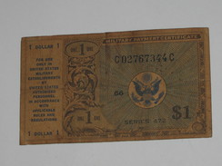 1 One Dollar  - Série 472 Military Payment Certificate 1970   ***** EN ACHAT IMMEDIAT ***** - 1948-1951 - Serie 472