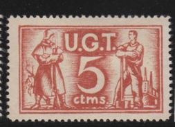 LOTE 2112  ///  (C055)  ESPAÑA PATRIOTICOS   U.G.T  *MH  NUEVO CON CHARNELA - Republikanische Ausgaben