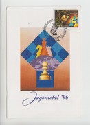 LADIES TOURN. Schach Chess Echecs Schachbrett Schachspiel Postcard (sa136) BEOGRAD 1996 LIMITED EDITION - Schach