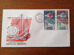 FDC 1965.Union Internationale Des Télécommunications Zone Française - FDC