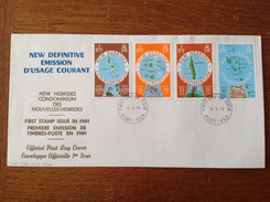 FDC 1978 Emission D'usage Courant En FNH Zone Anglaise - FDC