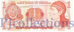 HONDURAS 1 LEMPIRA 1996 PICK 79a UNC - Honduras