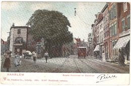 Haarlem - Groote Houtstraat En Gierstraat - Uitgave Dr. Trenkler Co, Leipzig - 1905 - Gekleurd - Geanimeerd - Tram - Haarlem