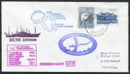 1983 South Africa Cape Town Paquebot Ship AFRICANA Cover. Sea Fisheries Research Institute - Research Programs