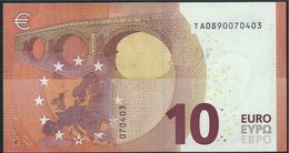 10  EURO DRAGHI  IRELAND  TA T002 A4   UNC - 10 Euro