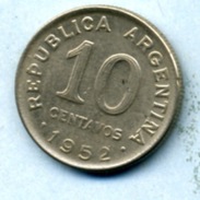 1952 10 CENTAVOS - Argentine