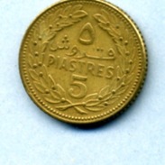 1970 5 PIASTRES - Lebanon