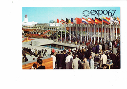 Cpm - CANADA MONTREAL - Expo 1967 - Cérémonies Inauguration - Journaliste Casque Radio Micro - Moderne Kaarten
