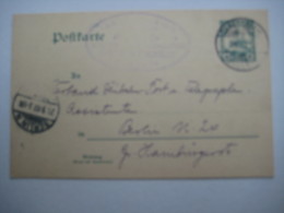 1907, Ganzsache Aus KDARESSALAAM , Rs. Viel Text - Duits-Oost-Afrika