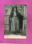 LES TROIS MOUTIERS   1910 " PERSONNAGE "  LA CENTENAIRE  MARIE BRUNEAU NE A SAINT LEGER DE MONTBRILLAIS  CIRC OUI  EDIT - Les Trois Moutiers