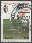 ITALIA 1998 - Juventus - Con Obliterazione 14/11/97 ! - Varietà E Curiosità