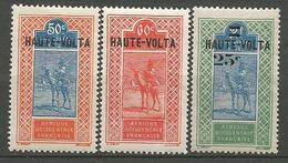 LOT HAUTE-VOLTA N° 31 / 32 / 33 NEUF* AVEC OU TRACE DE CHARNIERE / MH - Nuevos