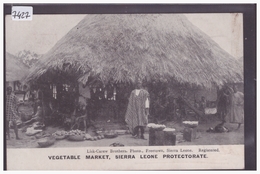 SIERRA LEONE - VEGETABLE MARKET - TB - Sierra Leone