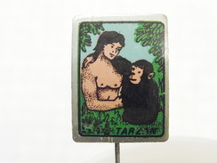 TARZAN & Monkey (old FILM, Pin From Yugoslavia) - Cinéma