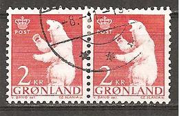 Grönland 1963 // Michel 59 O Paar - Used Stamps