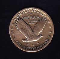 USA KM 145  1930 UNC,  (B296) - 1916-1930: Standing Liberty