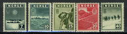 1943 - NORVEGIA - Mi. Nr. 277-.. - NH - (CW2427.13) - Neufs