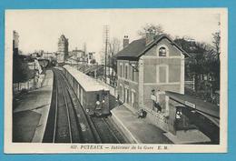 CPA 457 - Chemin De Fer Train Gare De PUTEAUX 92 - Puteaux