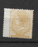 1863 MH Malta, Wmk CC Perf 14 - Malta