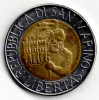 SAN MARINO 500 LIRE 1994 BIMETALLICA - San Marino