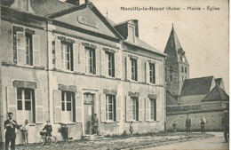 Marcilly Le Hayer - Mairie Eglise - Marcilly
