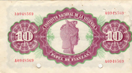 PAPEL DE FIANZA   INSTITUT0 NACIONAL DE LA VIVIENDA  AÑO 1939-40 - Assegni & Assegni Di Viaggio