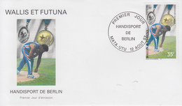 Enveloppe  FDC   1er Jour    WALLIS  ET  FUTUNA     Handisport  De  BERLIN    1997 - Sport Voor Mindervaliden