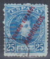 Marruecos U 007 (o) Alfonso XII. 1903 - Maroc Espagnol