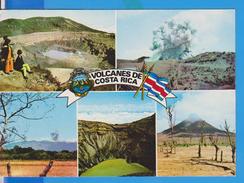 VULCANES DE COSTA RICA  POSTCARD - Costa Rica