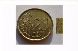 N. 20 ERRORE EURO !!! 20 CT. 2002 ITALIA  ESUBERO !!! - Errors And Oddities