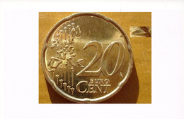 N. 23 ERRORE EURO !!! 20 CT. 2002 ITALIA ESUBERO !!! - Varietà E Curiosità