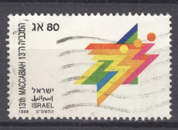 ISRAEL 1989: YT 1070 / Sc 1024 / Mi 1126, O - FREE SHIPPING ABOVE 10 EURO - Oblitérés (sans Tabs)