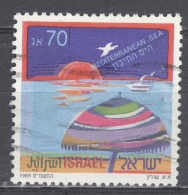 ISRAEL 1989: YT 1062 / Sc 1009 / Mi 1118, O - FREE SHIPPING ABOVE 10 EURO - Oblitérés (sans Tabs)