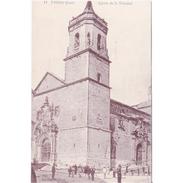 JNTP7820-LFTD9096.Tarjeta Postal De JAEN.ARTE.Escultura,torre,calles Y Personas  E IGLESIA DE LA TRINIDAD En UBEDA - Jaén