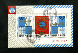 POSTAL HISTORY - ORGANIZATIONS - 100 YEARS UPU - SOVIET 1974  BLOCK 96 NH WITH GUM - UPU (Wereldpostunie)