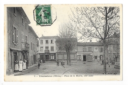 VENISSIEUX  (cpa 69)   Place De La Mairie Côté Ouest -     - L 1 - Vénissieux